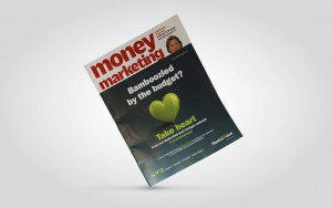 Front-cover wrap on Money Marketing