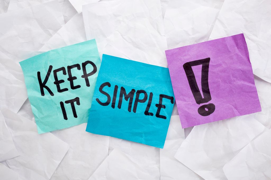 Financial Content Marketing: Keep it simple