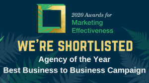 Shortlist for Effectiveness Awards badge