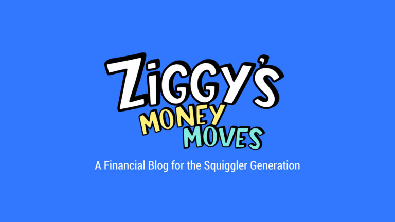 Ziggy Money Moves title slide