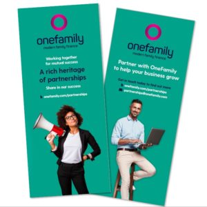 Onefamily Event stand posters