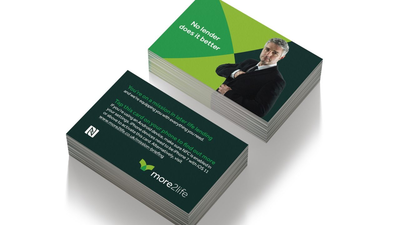 More2Life business cards