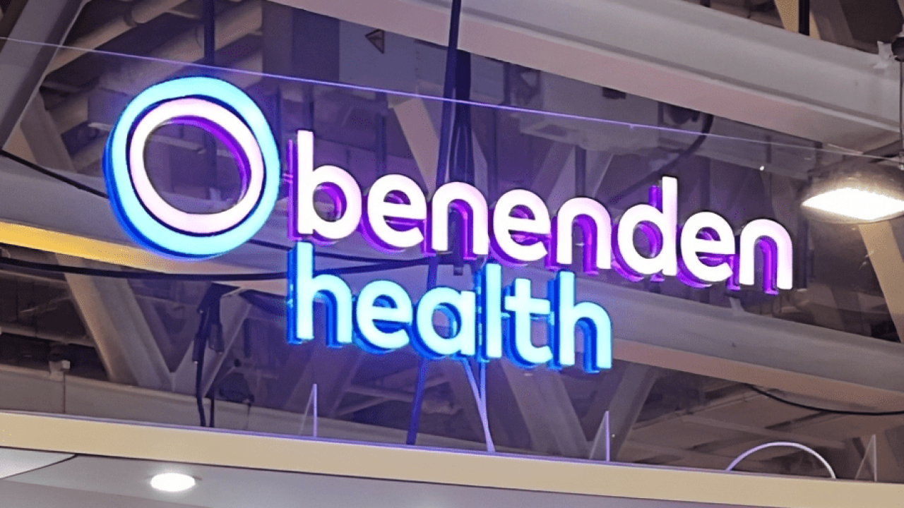 benenden-health-event-stand-logo