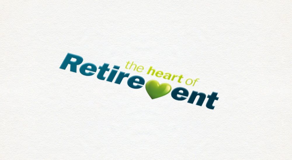 Heart of Retirement logo design