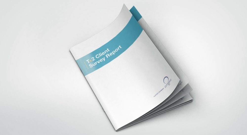 Front cover of infographic report design